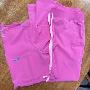 NWOT Figs set in F*cking Pink